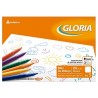 BLOCK DE DIBUJO GLORIA N°5 BLANCO X 24H