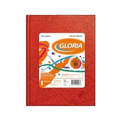 CUADERNO GLORIA FORRADO 90Gr X48H