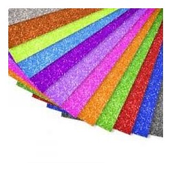 GOMA EVA REXON-CBX 40X60 GLITTER V/COLORES C/U