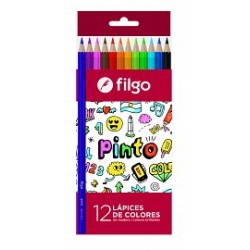 LAPIZ COLOR FILGO X12U. LARGOS