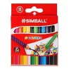 LAPIZ COLOR SIMBALL X12U. CORTOS