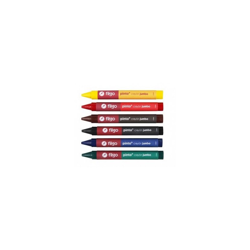 CRAYON DE CERA FILGO PINTO JUMBO X6U