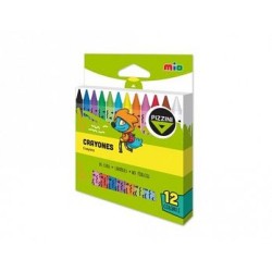 CRAYONES PIZZINI MIO X 12U....