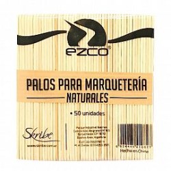 PALITO EZCO HELADO NATURAL X50U