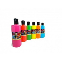 TEMPERA PLAYCOLOR BOTELLA X250CC FLUO. V/COLORES