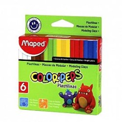 PLASTILINA MAPED COLOR PEPS...